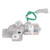 24V Solenoid Valve Quick Response Alloy Steel Solenoid Valve for CAT 120H 135H 140H 160K Excavator