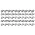 50Pcs Solar Panel Cable Clip for Electrical Cord Management Photovoltaic Wire Clamp