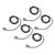 5Pcs Magnetic Proximity Sensor Approach Switch AC DC 5‑240V Input 100mA Output for Detection