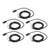5Pcs Magnetic Proximity Sensor Approach Switch AC DC 5‑240V Input 100mA Output for Detection