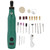 Mini Electric Drill DC5V 3‑Speed Adjustable Mini Electric Grinder Tool Kit for Punching Engraving Trimming Polishing
