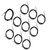 10Pcs Thermistor Sensor NTC Temp Temperature Probe 5x25mm Cylindrical Head for Measuring15K B3950