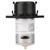 Dosing Pump DIY Peristaltic Tube Head For Aquarium Lab Chemical Analysis (black 24v 3*5)