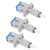 3Pcs Optical Fiber FC Male to SC Female Connector Fiber Optic Convertor Adapter for Visual Fault Locator