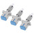 3Pcs Optical Fiber FC Male to SC Female Connector Fiber Optic Convertor Adapter for Visual Fault Locator