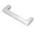 12mm 304 Stainless Steel Silver Cabinet Handle Simple Style Furniture Door Accessory(128mm)