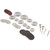 65pcs Cutting Wheel Circular Saw Blade Cutting Disc for Glass Tile Alloy Metal Cutting