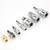 18pcs Line Hose Air Compressor Connector Quick Release Assembly Set 1/4" Pneumatic Iron Parts