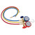 AC Diagnostic Manifold Gauge R22 R12 R404 R134 Double Head Anti Shock Vacuum Pressure AC Gauge Set