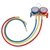 AC Diagnostic Manifold Gauge R22 R12 R404 R134 Double Head Anti Shock Vacuum Pressure AC Gauge Set