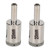 2Pcs 20mm Diamond Drill Bit Round Shank Hole Saw Opener Kit for Glass Marble Ceramic Tile