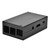 Aluminium Alloy Case Replacement Kit Fit for Raspberry Pi 3 Model B Compatible b  (Black)