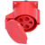 Industrial Power Socket 5‑Pin 3‑Phase Waterproof Concealed Installation 32A 220‑380V/240‑415V