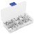 100pcs / box Aluminum Rivet Nut Threaded Rivet Insert Nut 6‑32/8‑32/10‑24/10‑32 1/4‑20
