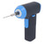 37Pcs Electric Screwdriver Kit Rechargeable Accurate Repair Tool Set for PC Phone Camera Watch Blue Black