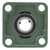 UCF205/205-16 30mm/25.4mm Pillow Block Square Bearing with Solid Base 4 Mounted Holes(25.4mm)
