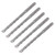 5 Pcs Rotary Hammer Drill Bit 160mm Length 2 Flute Self Centering Carbide Tip Impact Drill Bits for Brick Stone Concrete 10mm/0.39in