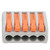 50Pcs Push Wire Wiring Connector Mini Fast Compact Connect Terminal Blocks ParallelerPCT-215