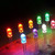 500Pcs LED Diode Lights 5 Colors 5mm Light Emitting Diodes LED Assortment Kit Diffused Round Light Bulbs