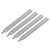 4Pcs Leather 1 Prong Punch Tool High Speed Steel Spacing Punches Tools Heat Treatment3mm