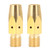Contact Tip Adapter for MIG Welder Gun Gas Diffuser for Miller M-25/M-40 & Hobart(5 Pcs)