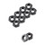 250pcs M3 Black Alloy Steel Hex Socket Screws Bolt With Hex Nuts Assortment(Cap Head)