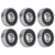 10Pcs Deep Groove Ball Bearing Rubber Seals Extra Light Series Industrial Accessories6202