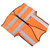 Reflective Working Vest Multiple Pockets Mesh Design High Visibility Breathable Safety Vest with Reflective Strips