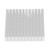 Aluminum Heatsink Cooler Module Heat Radiator Board CPU PCB High Power Cooling 120mmx120mmx20mmWhite