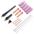 17Pcs TIG Welding Set ABS Argon Arc Welding Torch Glass Infusion Parts Set for WP17 18 26 Torch