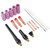 17Pcs TIG Welding Set ABS Argon Arc Welding Torch Glass Infusion Parts Set for WP17 18 26 Torch