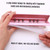 Paper Puncher Adjustable Pitch 6 Holes Loose Leaf Paper Binding Hole Puncher for A4 A5 A6 B7 Paper