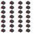 100Pcs 3mm LED Shade Diode Light Kit with Holder Side Single Hole Industrial AccessoriesRed Light