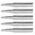 5Pcs Soldering Iron Tips BGA Station Tool Copper Welding Head Kit Hardware 900M SeriesFlat Type‑2.4D