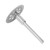 10Pcs Diamond Cutting Wheel Coated Cut Off Discs with Hole Rotary Tools Attachment 20mm