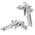 W‑71 Spray Gun Paint Iron Pneumatic Indurtrial Supplies Sprayer Nozzle for Home 1.8mmUS Style