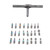 Ratchet Screwdriver Set 24-in-1 Bit Multipurpose Repair Tool Manual Hardware with Handle RS1