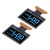 2Pcs Liquid Crystal Display Screen Module Organic Light Emitting Diode 128x64 Resolution CH1106 30PIN 1.3in MRA103‑1(blue)
