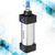 Air Pneumatic Cylinder Double Acting SC40 Standard Aluminum Alloy ComponetsSC40x75