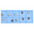 10Pcs Carbide Turning Blade Titanium Alloy High Temperature Resistance Rhombus Lathe Turning Tool for Metal Cutting