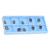10Pcs Carbide Turning Blade Titanium Alloy High Temperature Resistance Rhombus Lathe Turning Tool for Metal Cutting