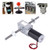 Worm Gear Motor Right and Left Hand Coaxial M8 Shaft 2480 Motor with FlangeSpeed Reduction Rate 17