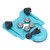 Hollow Drill Hole Saw Set Diamond Drilling Bits Tile Opener with Guidance Fixture for CeramicLight Blue