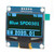 1.54 Inch Display Module 5 Pin IPS SPD0301 IC 128x64 Resolution SPI IIC Interface Organic Light Emitting Diode Module Blue