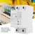 Adjustable Automatic Reconnect Over Voltage And Under Voltage Protection Relay 2P40A