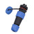 Aviation Cable Connector Socket Waterproof 4 Pin Male Plug Female Sockets 380V 5A LP16