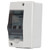 DC Miniature Circuit Breaker 2P 20A DC12V‑400V AC90‑400V Disconnecting Switch IP65 Waterproof for Solar PV System
