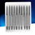 10pcs Metric Screw Thread Machine Tap HSS Straight Flute Tapping Tool M3 M8 M10 M12M8x1.25