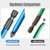 7pcs Power Drill Bits Set Electric Drill Bits Screwdriver Bits Anti-Slip Mag-netic PH2 Bits Set for Power Drills / Air Screwdriver / Manual Screwdriver