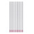 10PCS Set TIG Welding Tungsten Electrodes 1/8x6in Arc Welding Tungsten Needles for Thin Plate
